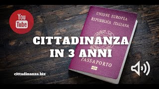 Cittadinanze in 3 anni nel nuovo decreto immigrazione [upl. by Novit]