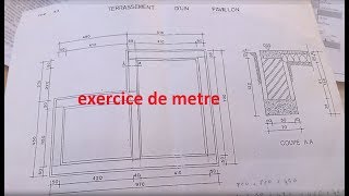 Exercice corriger de mètres très important de terrassement Partie 1 [upl. by Ehrman560]