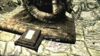 Skyrim Trophy Guide How to find Bolars Oathblade Really awesome looking sword [upl. by Yate]