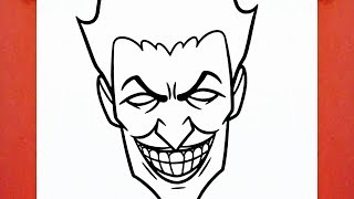 HOW TO DRAW THE JOKER [upl. by Sanalda]