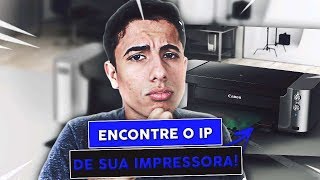 Como encontrar o IP da sua impressora  Atualizado [upl. by Sheffy]