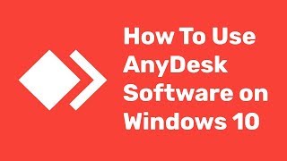 AnyDesk  How To Use AnyDesk on Windows 10 Any Desk Software Control Remote Desktop file transfer [upl. by Ulphiah453]