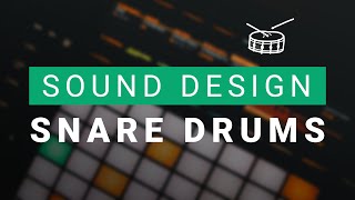 Make Your Own Snare Drums  Sound Design Tutorial [upl. by Notpmah]