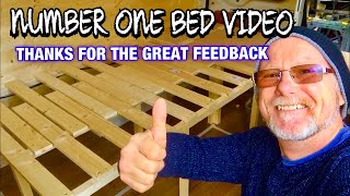 how to build a pull out bed in a campervan  RV [upl. by Necila704]