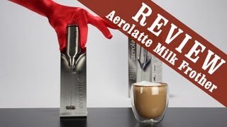 Aerolatte Milk Frother  Exclusive Review [upl. by Uwton]