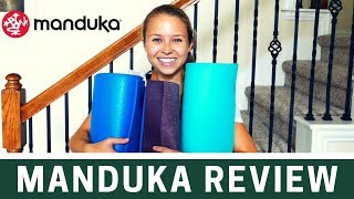 Manduka Yoga Mat Review  PRO PROlite and eKO SuperLite [upl. by Dick715]