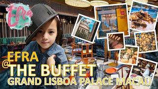 MACAU GRAND LISBOA PALACE EFRA  the buffet [upl. by Enaled]