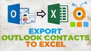 How to Export Outlook Contacts to Excel [upl. by Nagad368]