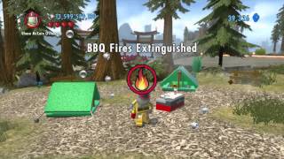 LEGO City Undercover Wii U  Collectables Guide  Bluebell National Park Part 14 [upl. by Lindbom863]