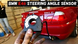 BMW E46 STEERING ANGLE SENSOR REMOVAL REPLACEMENT [upl. by Harihat]