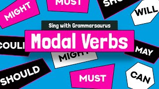 Sing with Grammarsaurus  Modal Verbs [upl. by Netsoj]