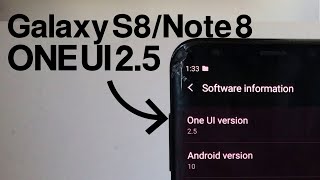 How to Install One UI 25 on Galaxy S8S8Note8 [upl. by Gord]