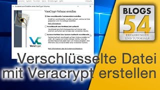 Veracrypt Verschlüsselung von Daten sicher einfach und kostenlos  Tutorial [upl. by Oswell]