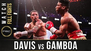 Davis vs Gamboa FULL FIGHT December 28 2019  PBC on Showtime [upl. by Erica626]