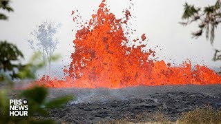 WATCH LIVE Kilauea volcano erupts in Hawaii [upl. by Eesyak]