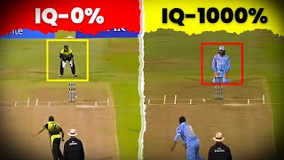 MS Dhoni High IQ Mastermind Moments  TFVCricket [upl. by Sondra]