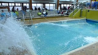 CRUISE SHIP IN STORM  KREUZFAHRTSCHIFF IM STURM [upl. by Hong]