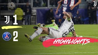 Juventus vs PSG  UCL Highlights [upl. by Arlan]