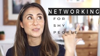 Business Networking Tips For Shy People [upl. by Elsilrac]