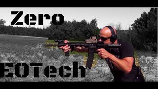 How To Zero An EOTech Holographic Sight HD [upl. by Brett]