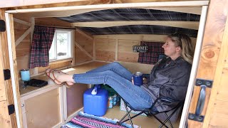 DIY Truck Bed Camper Tour [upl. by Zebedee]