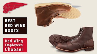 THE 5 BEST RED WING BOOTS according to Red Wing employees [upl. by Banna505]