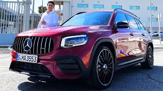 2020 Mercedes GLB 35 AMG  BRUTAL Drive Review 4MATIC  Sound Exhaust Interior Exterior [upl. by Nosniv]