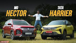 Tata Harrier vs MG Hector Comparison [upl. by Ojiram]