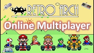 Online Multiplayer Retro Games with RetroArch [upl. by Ylra]