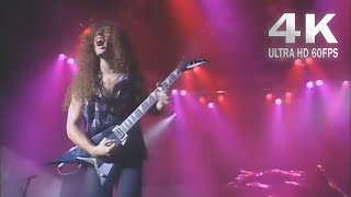 Megadeth  quotTornado of Soulsquot London 92  Remastered 4K 60FPS [upl. by Cadmann]