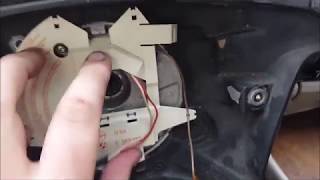 BMW E34 Steering Wheel Removal and Replacement DIY [upl. by Stephens]