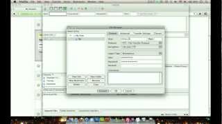 FileZilla Setup FTP Tutorial Mac Server Setup [upl. by Cristoforo]