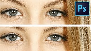 How to Fix Crossed Eyes in Photoshop [upl. by Spielman574]