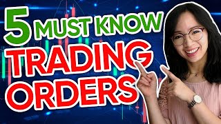 5 Types of ORDERS You Must Know For Trading [upl. by Selrahcnhoj]