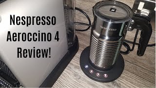 Nespresso Aeroccino 4 Milk Frother Review  Worth upgrading from the Aeroccino 3 [upl. by Deborah]