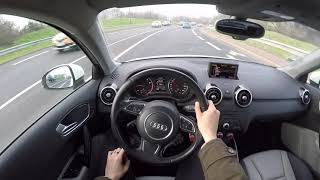 Audi A1 8X 14 TFSI 2011  POV Drive [upl. by Alakim]