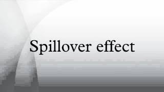 Spillover effect [upl. by Aevin]