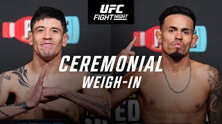 UFC Mexico Ceremonial WeighIn [upl. by Morris]