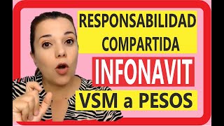 Responsabilidad Compartida INFONAVIT VSM a Pesos 2022 [upl. by Elianora]