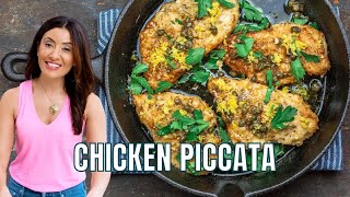 Easy Lemon Chicken Piccata in 20 Minutes [upl. by Whitten]