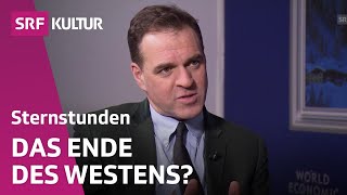 Niall Ferguson ist überzeugt Der Westen steht vor dem Untergang  Sternstunde Philosophie  SRF [upl. by Warren6]