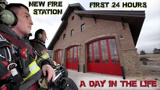 First 24 Hours in a New Fire Station  A Day in the Life [upl. by Agan]