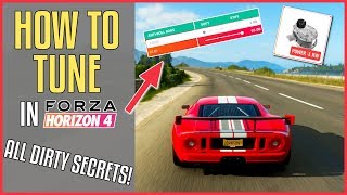 HOW TO TUNE in Forza Horizon 4  OP Car Tutorial Upgrades amp Tuning [upl. by Natalina]