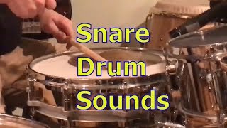 Snare Drum Sounds 5 Tips [upl. by Ameline619]