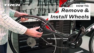 How To Remove and Install Bike Wheels [upl. by Retrac662]