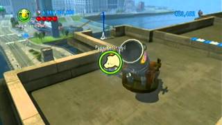 LEGO City Undercover  Downtown 100 Guide All Collectibles [upl. by Arihsat]