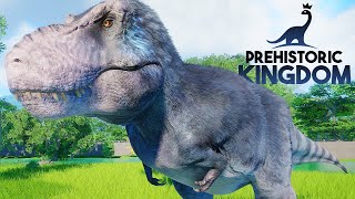 Prehistoric Kingdom Is Here Lets Build A Dinosaur Park  Prehistoric Kingdom Alpha Gameplay [upl. by Nnylharas]