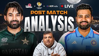 India vs Pakistan 5th CT 2025  LIVE 🔴  Post Match Analysis  Rohit Sharma vs Mohammad Rizwan [upl. by Mueller303]