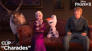 quotCharadesquot Clip  Frozen 2 [upl. by Einnep]