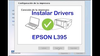 Instalar los driver de la EPSON L395 [upl. by Marysa]